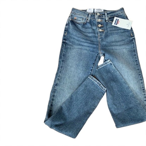 Levi’s Denizen Womens Button Fly High Rise Ankle Jegging Jeans Sz 5/27 NWT - Picture 5 of 6